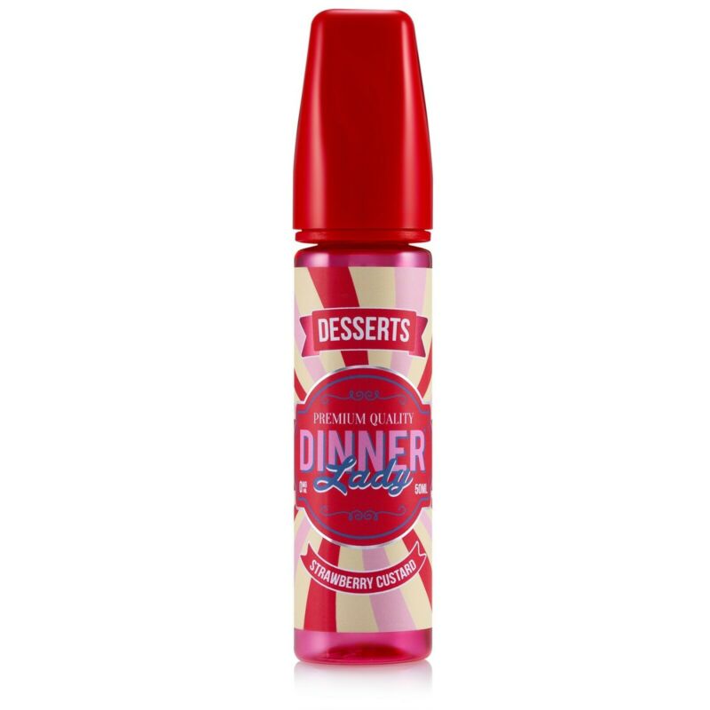 Dinner Lady e Liquid  Vape e Juice 50ml 0mg 3mg - Full Range