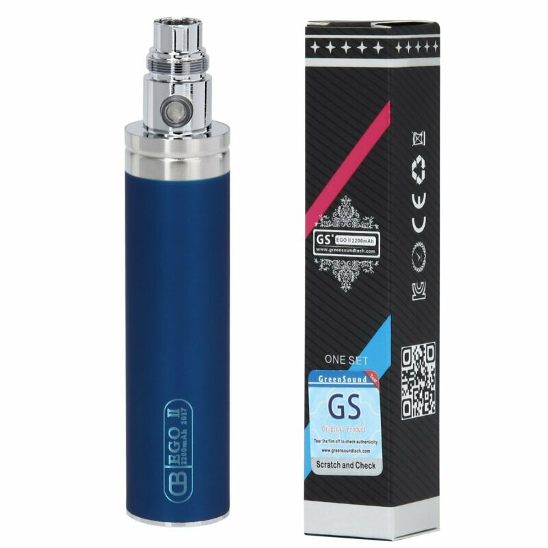 GS EGO II 2200mAh - Long USB Charger and H2S Atomizer  **Mega Kit**