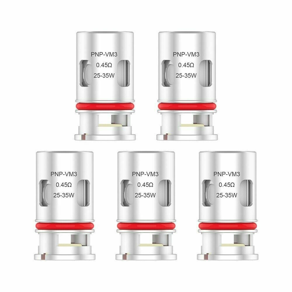 VooPoo VINCI PnP VM1 VM3 VM4 VM5 VM6 Pack of 5x Replacement Coils PnP-RBA