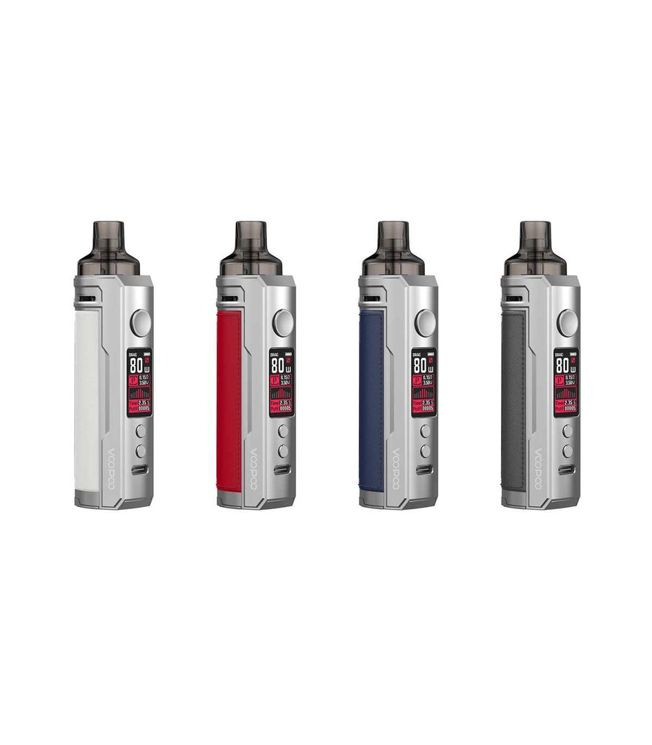 Voopoo Drag X Kit | 2ml Capacity | 80W Vape Device | E-Cigarette Pod Mod Kit